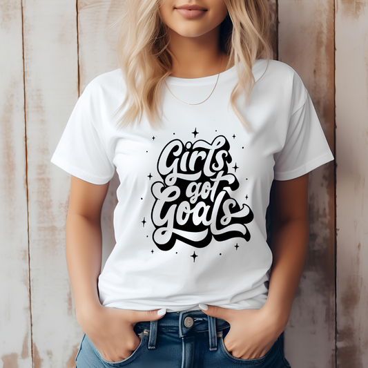 Girls Got Goals Relaxed T-Shirt