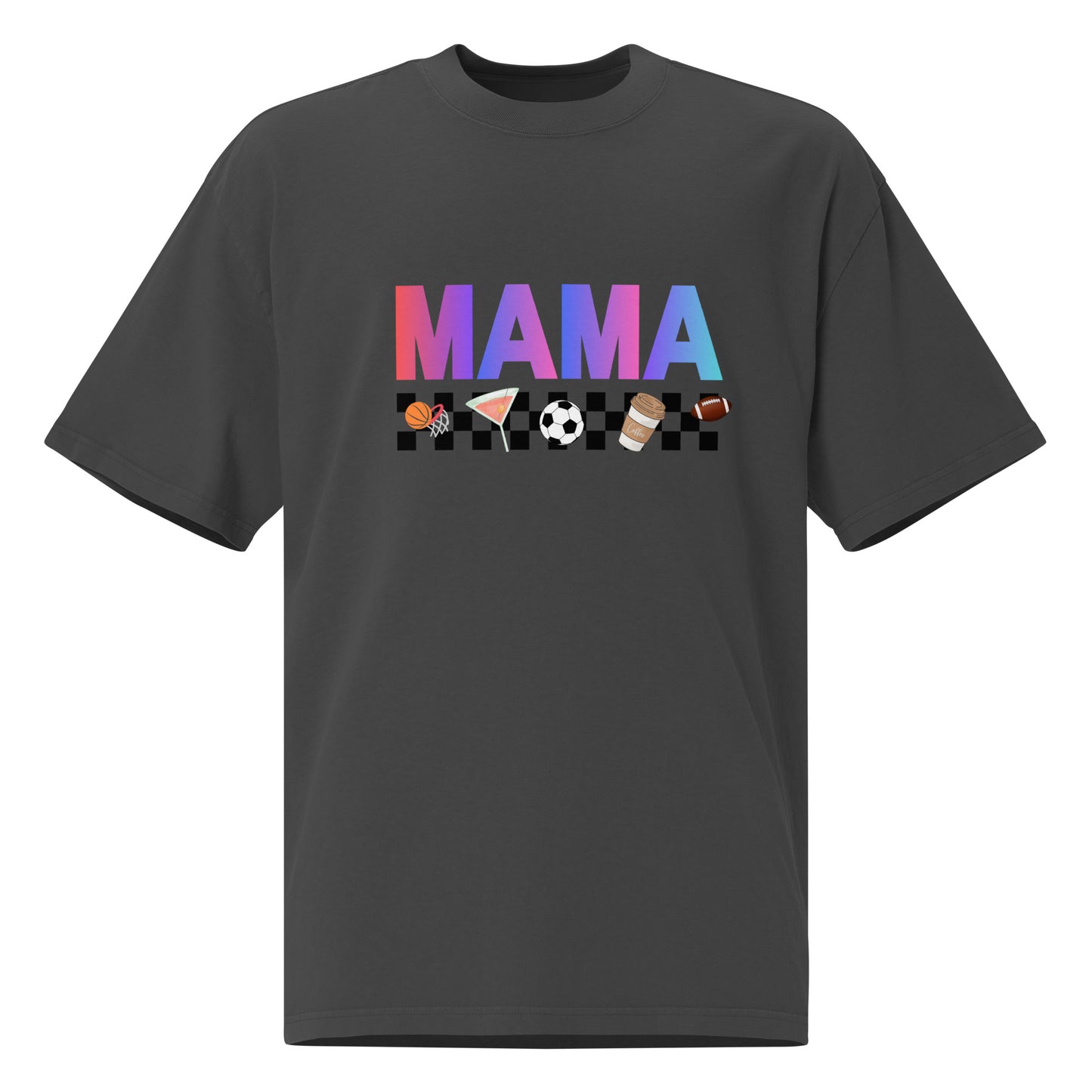 Mama Oversized faded t-shirt