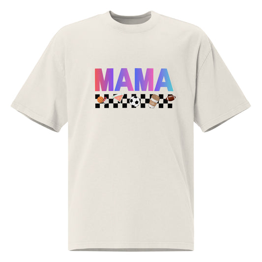 Mama Oversized faded t-shirt