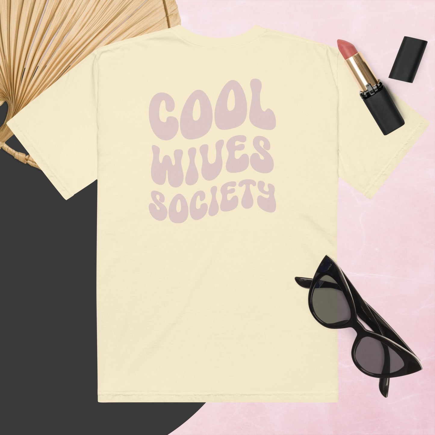 Cool Wives Society heavyweight t-shirt