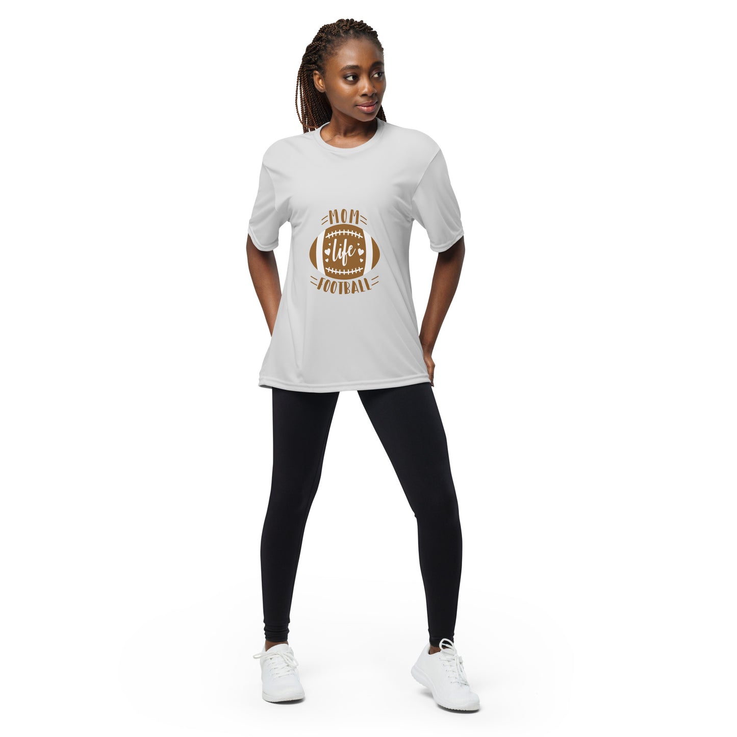 Unisex performance crew neck t-shirt