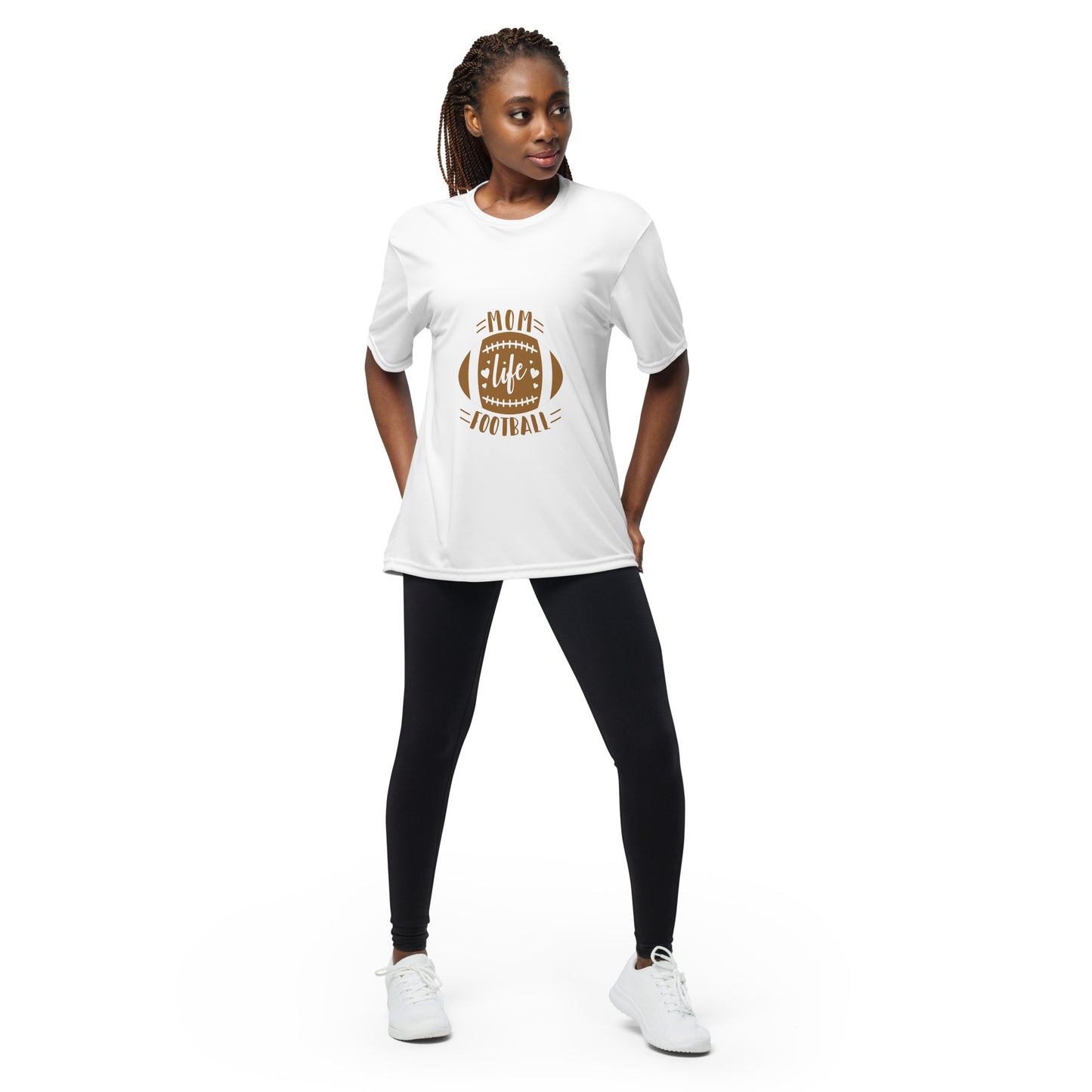 Unisex performance crew neck t-shirt