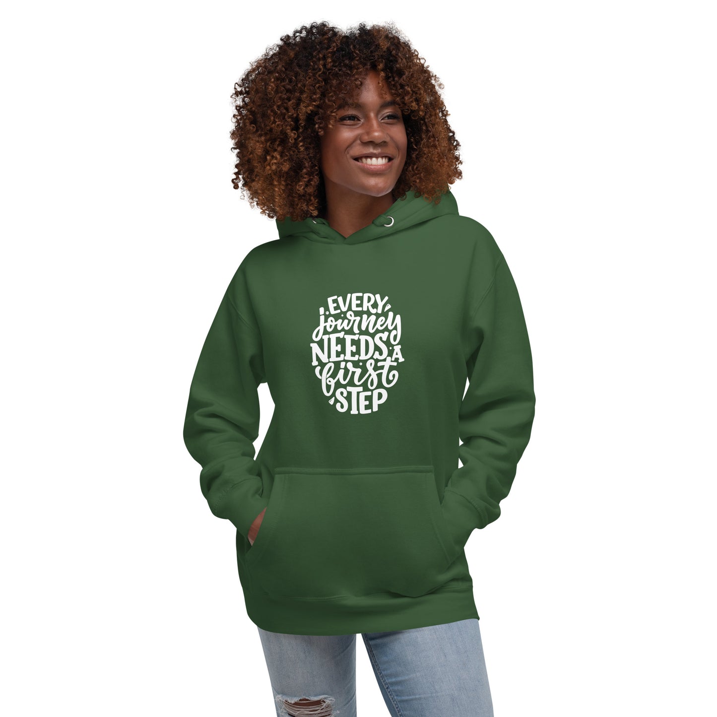 Every Journey Needs a First Step Hoodie