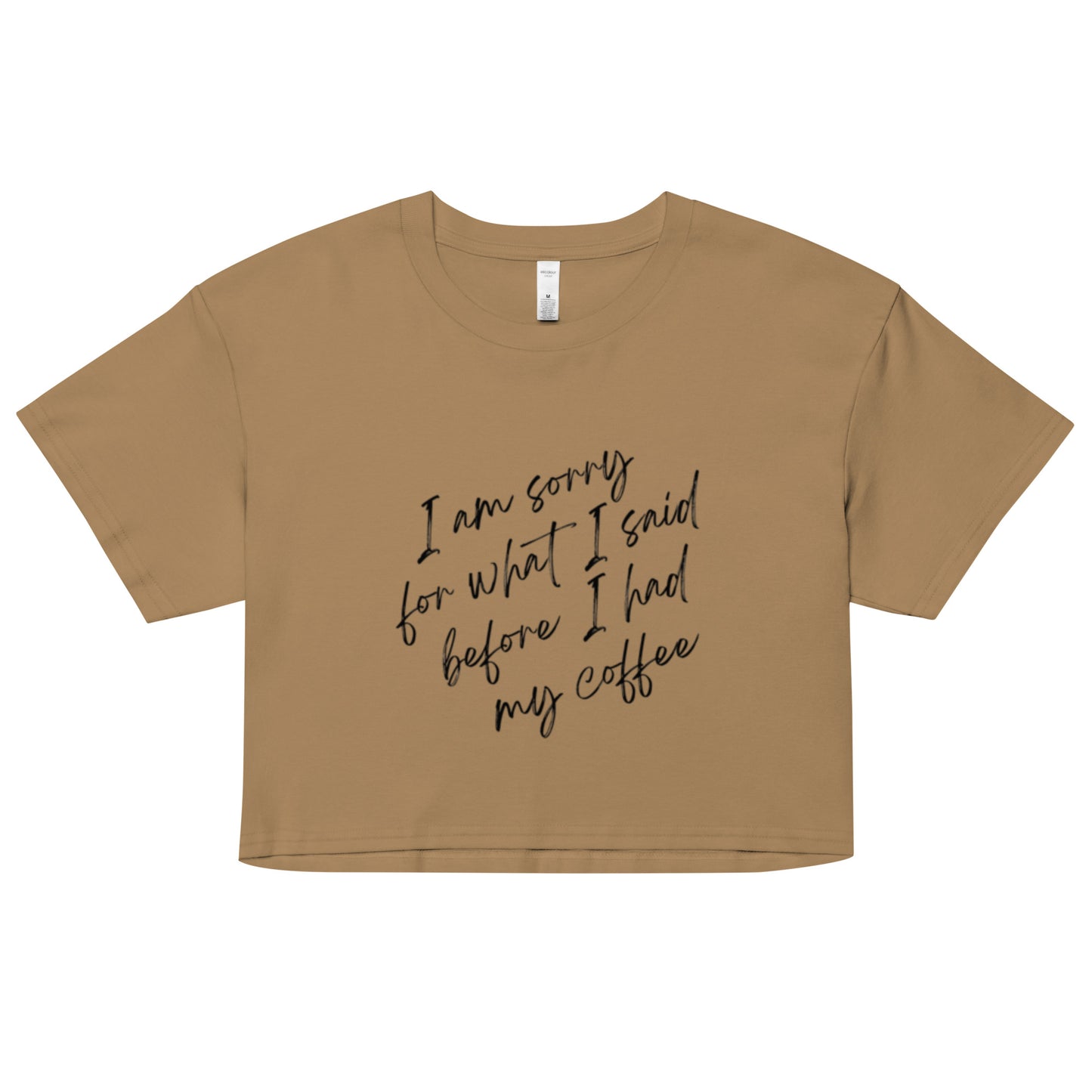 Coffee crop top