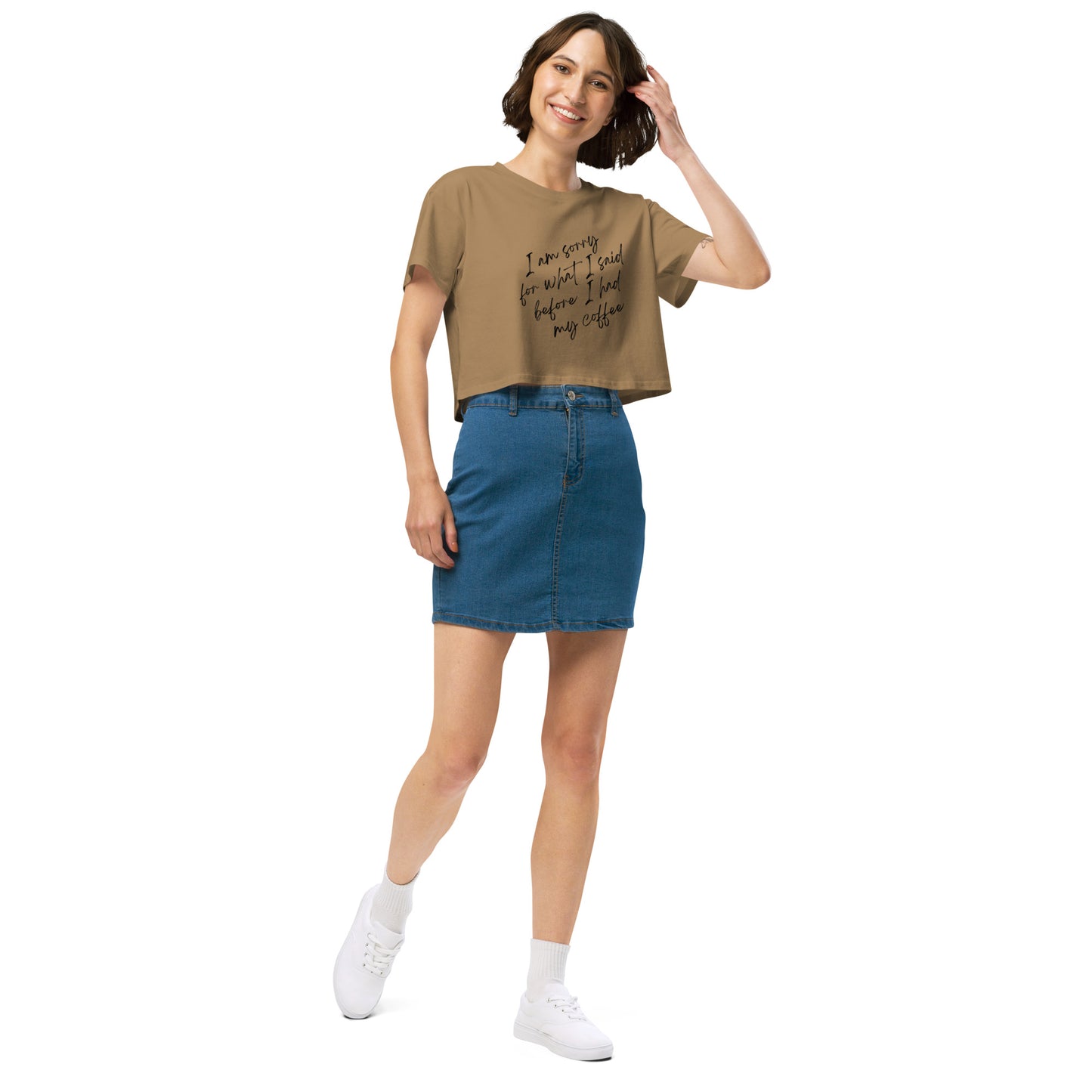 Coffee crop top