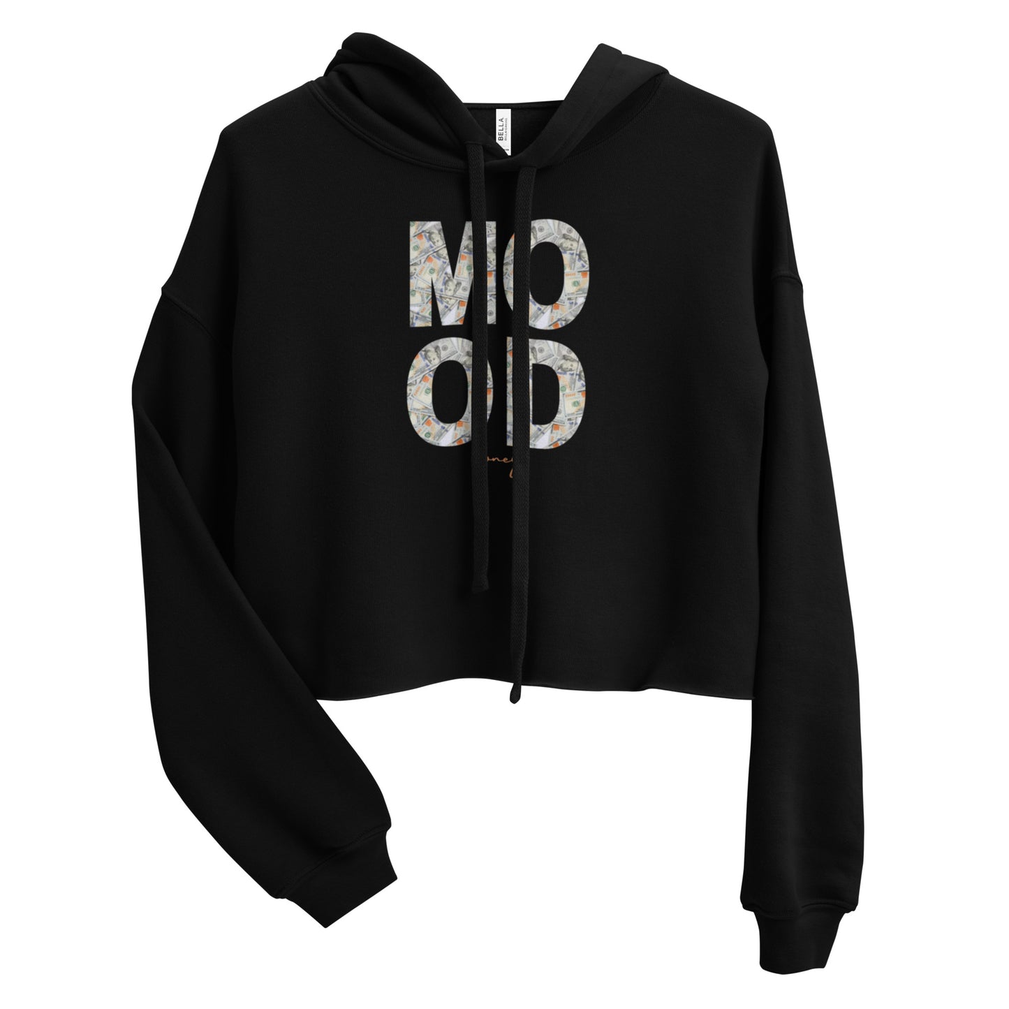 Money Mood Crop Hoodie